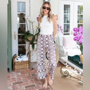 JULIA AMORY Babe Pant - Coco Island Ikat